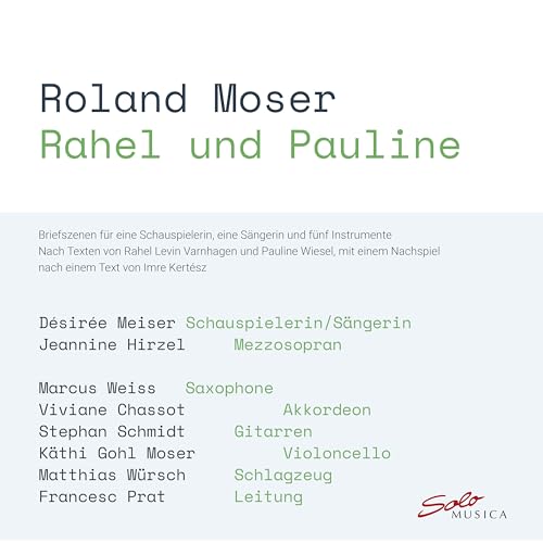 Moser: Rahel und Pauline