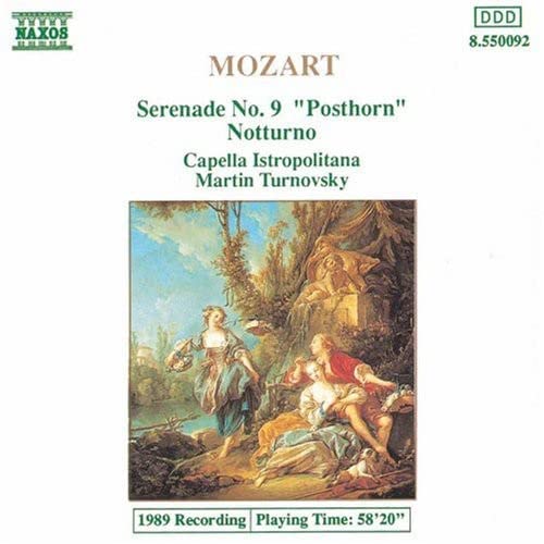 MOZART: Serenade No. 9, 'Posthorn' / Notturno