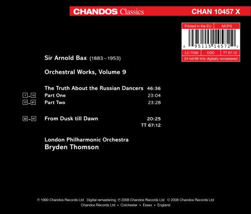 BAX, A.: Orchestral Works, Vol. 9: The Truth About the Russi