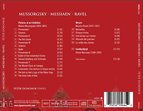 Mussorgsky: Pictures at an Exhibition – Messiaen: Cante´yodj