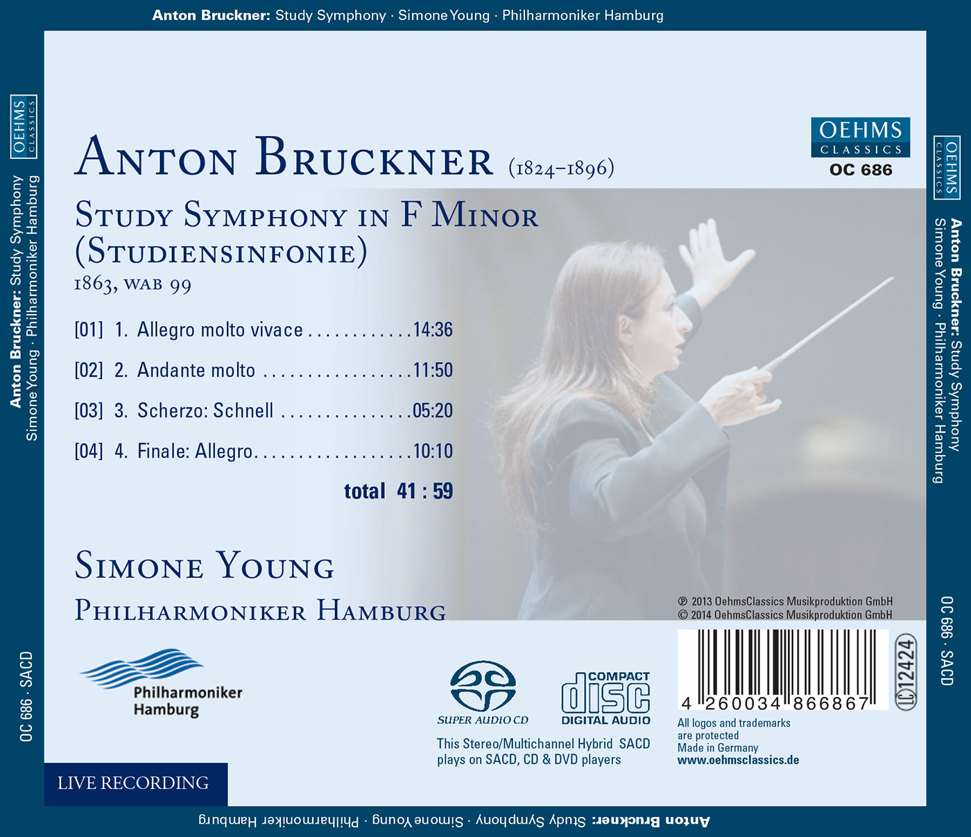 Bruckner: Study Symphony in F Minor, WAB 99