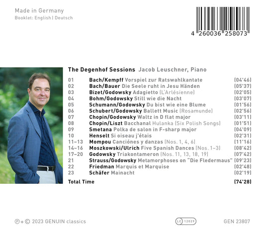 The Degenhof Sessions / Jacob Leuschner