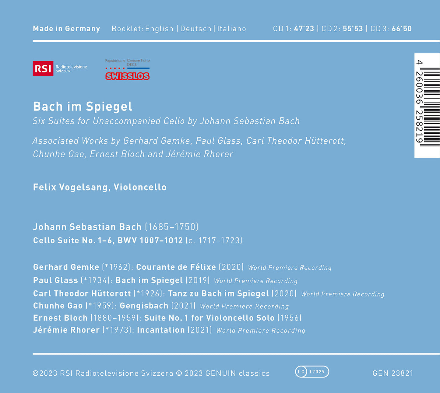 Bach Im Spiegel