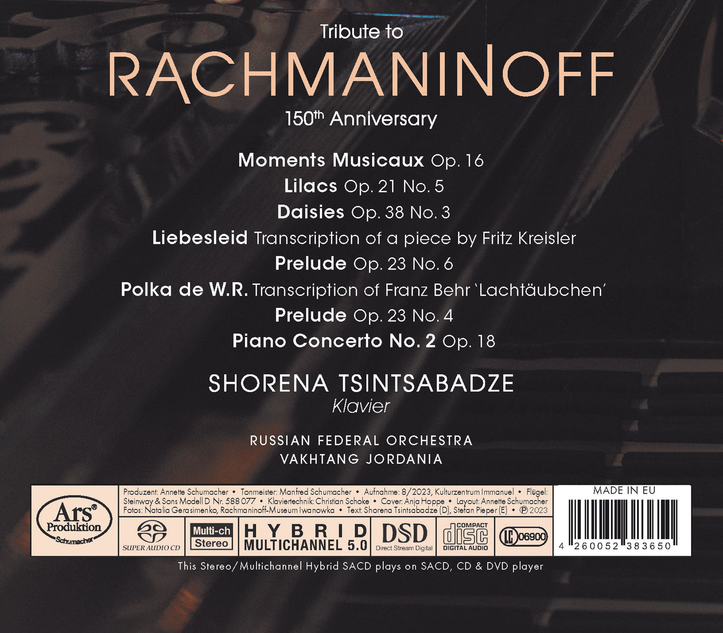 Tribute to Rachmaninoff