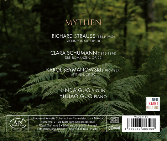Schumann, Strauss & Szymanowski: Mythen Linda Guo, Yuhao Guo