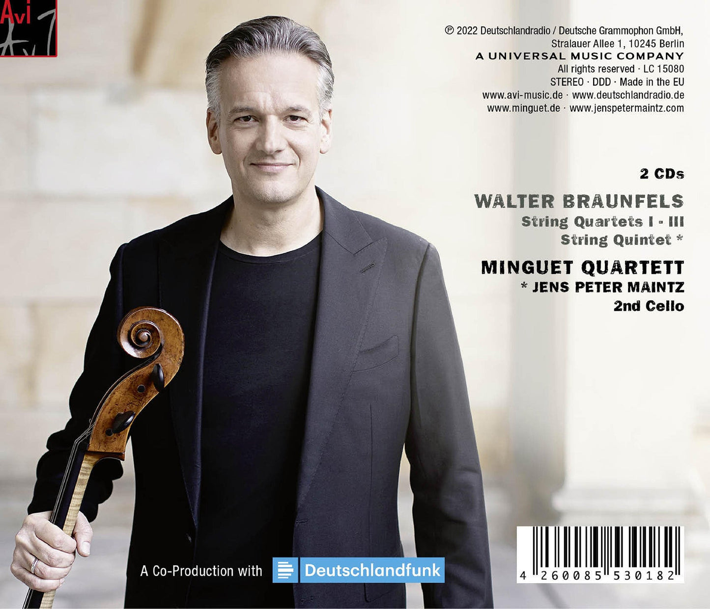 Braunfels: String Quartets Nos. 1-3 & String Quintet