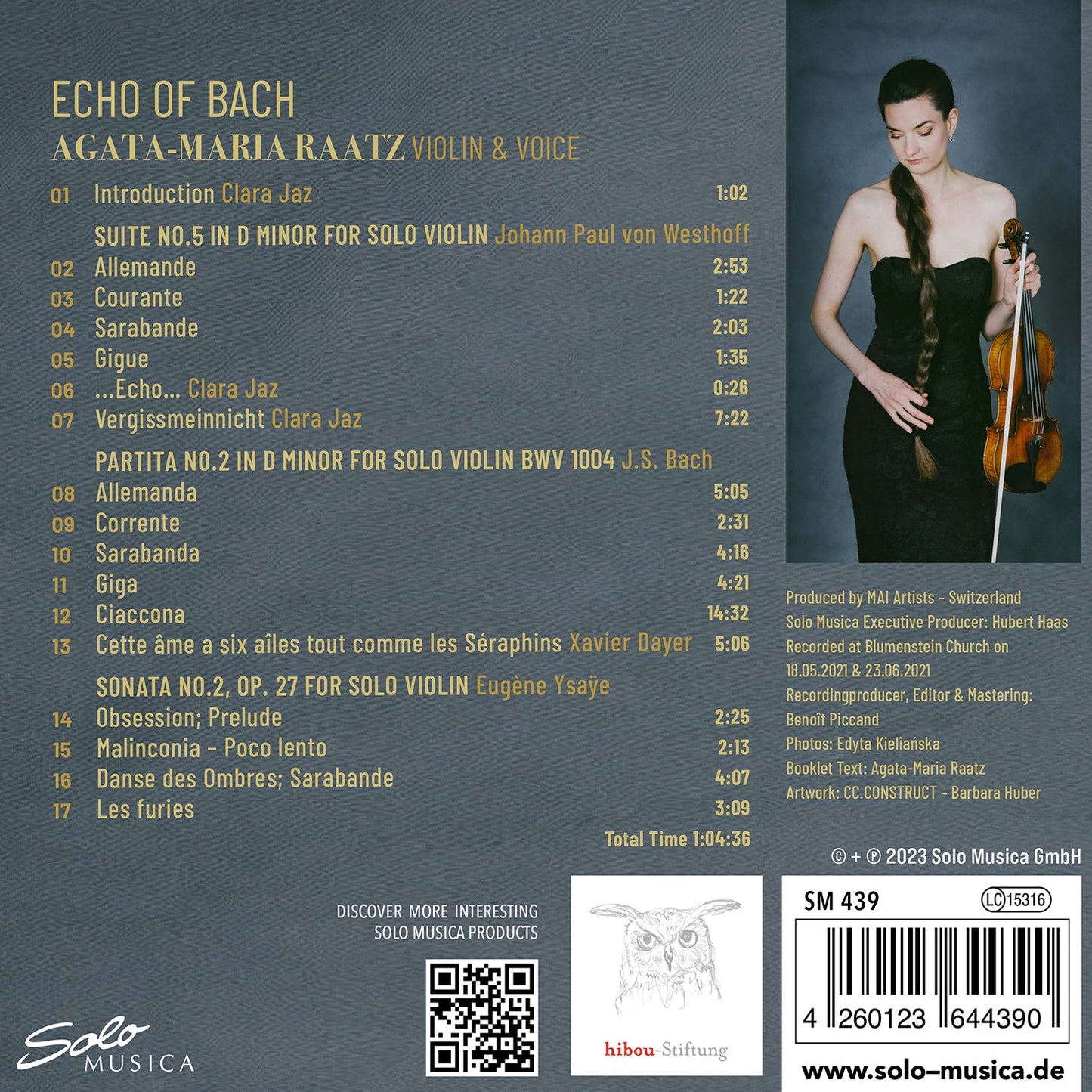 J.S. Bach, Dayer, Jaz, Westhoff & Ysaye: Echo Of Bach