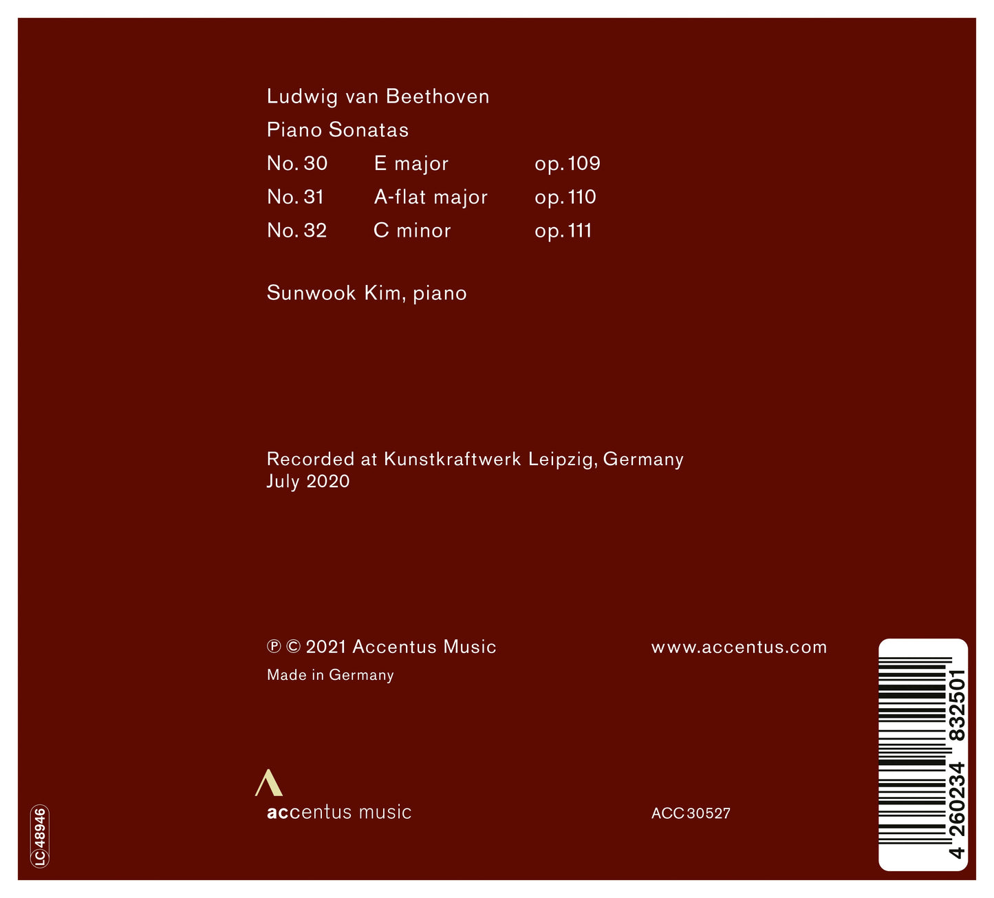 Beethoven: The Last Three Sonatas
