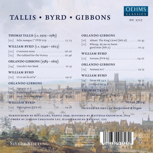 Tallis - Byrd - Gibbons Friederike Chylek