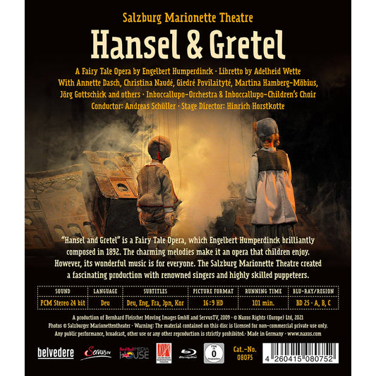Hansel And Gretel - A Fairy Tale Opera / Salzburg Marionette Theatre (BR)