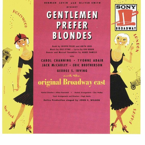 Gentlemen Prefer Blondes (Original Broadway Cast Recording) Carol Channing, Yvonne Adair, Jack Mccauley, Eric Brotherson, George Irving