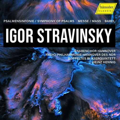 Stravinsky: Psalmensinfonie; Symphony Of Psalms; Messe - Mas