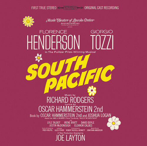 South Pacific (Original Cast Recording) 1967 Lincoln Center Cast