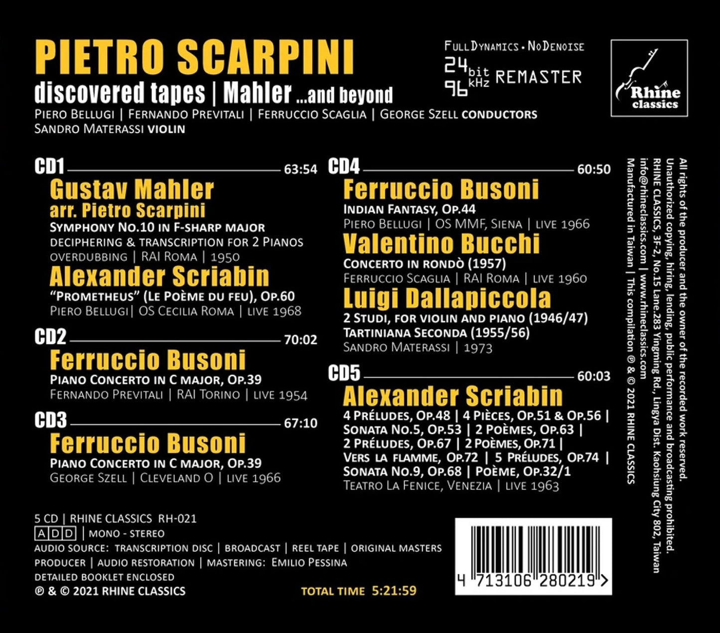 Mahler & Beyond