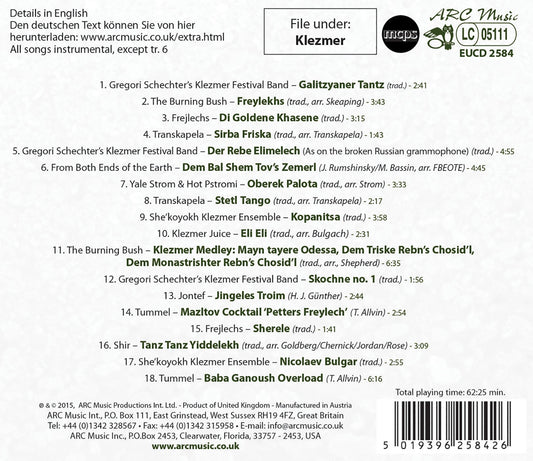 Discover Klezmer With Arc Music