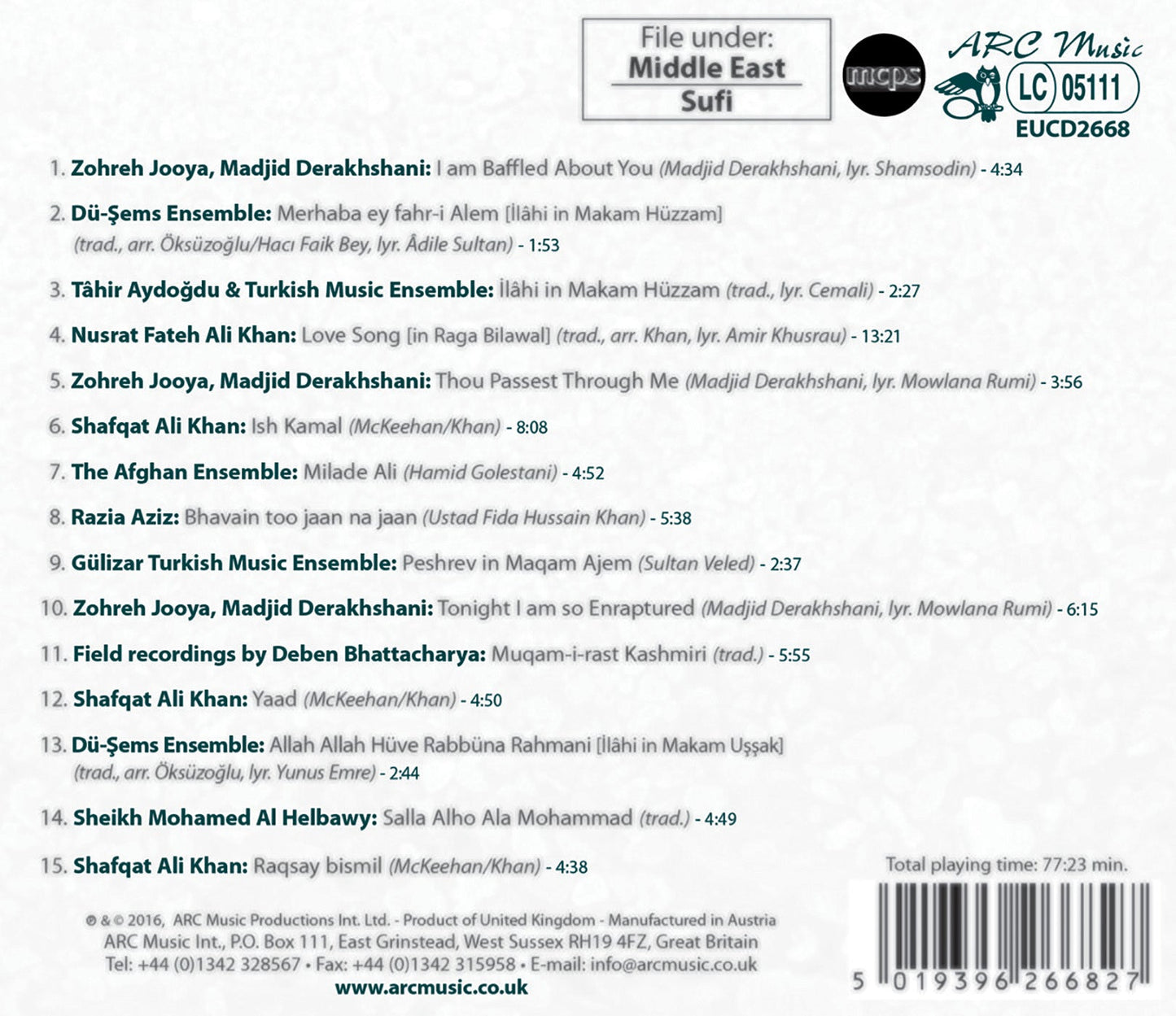 Discover Sufi Music With Arc Music