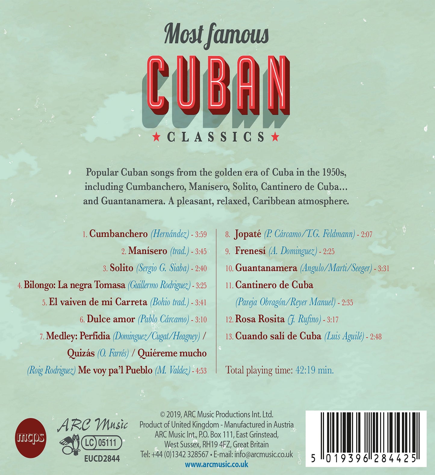Most Famous Cuban Classics