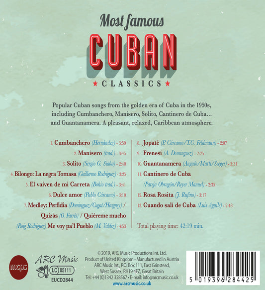 Most Famous Cuban Classics