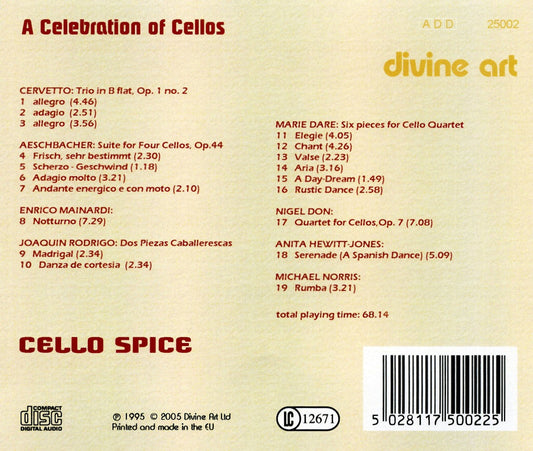 A Celebration of Cellos / Cello Spice