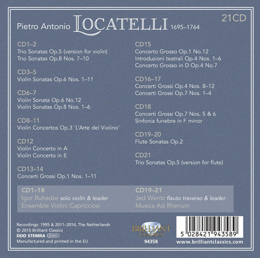 Locatelli: Complete Edition, Vol. 1