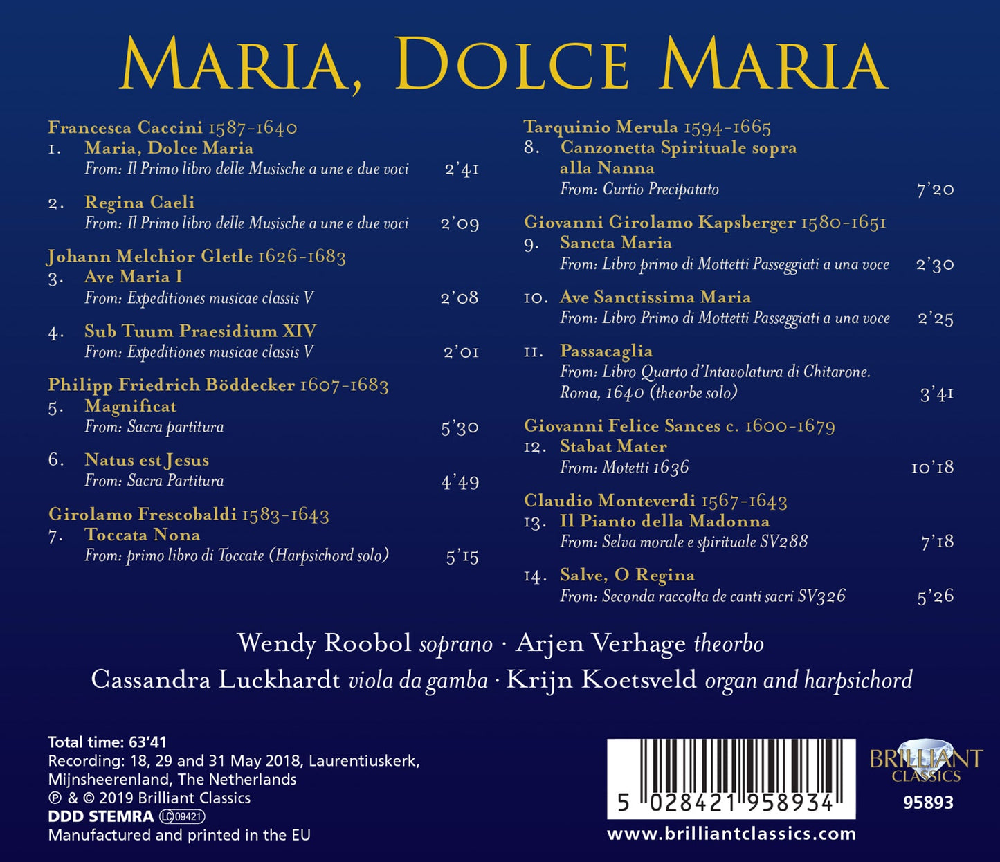 Maria, Dolce Maria