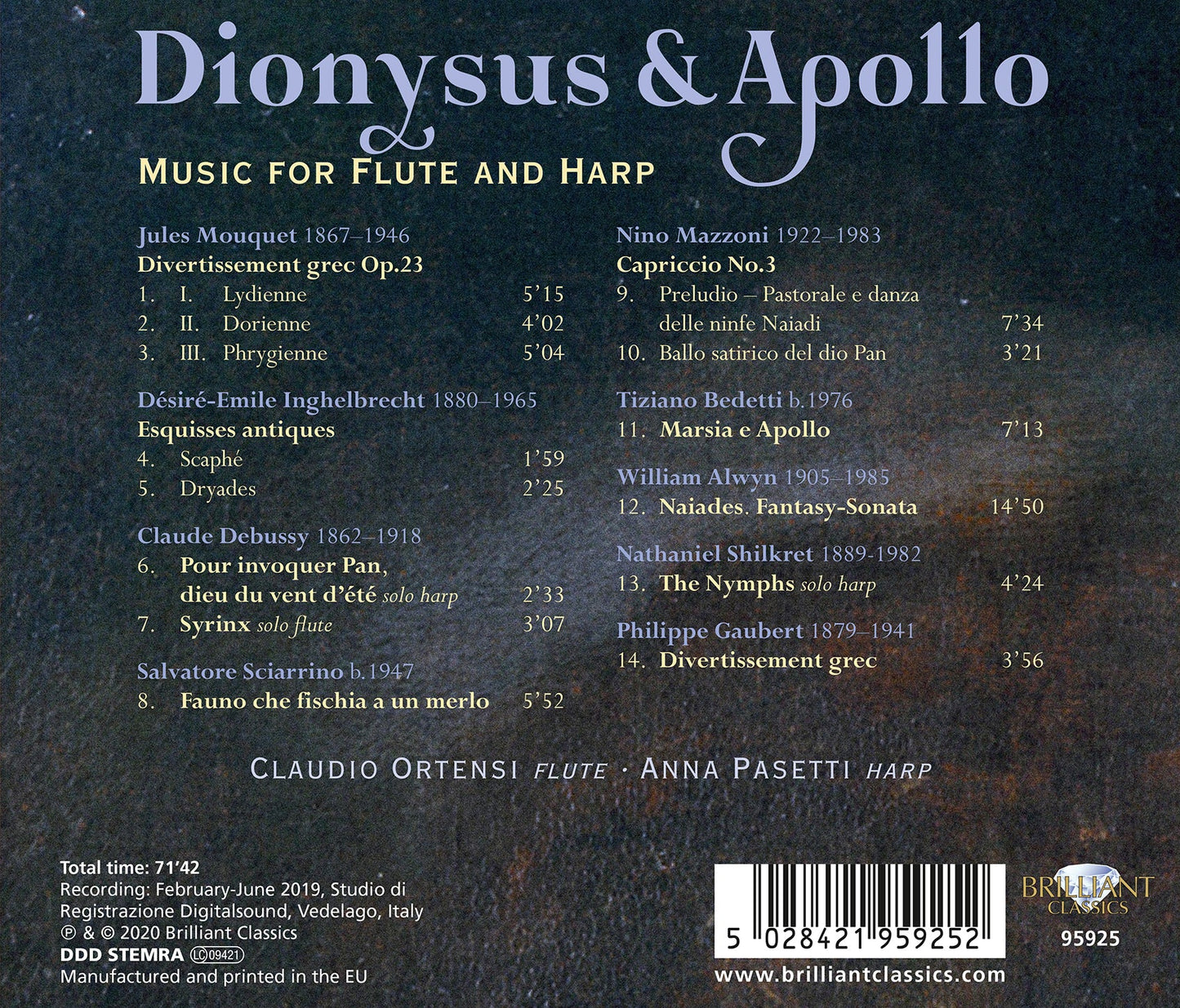Dionysus and Apollo