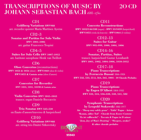 Bach Transcriptions
