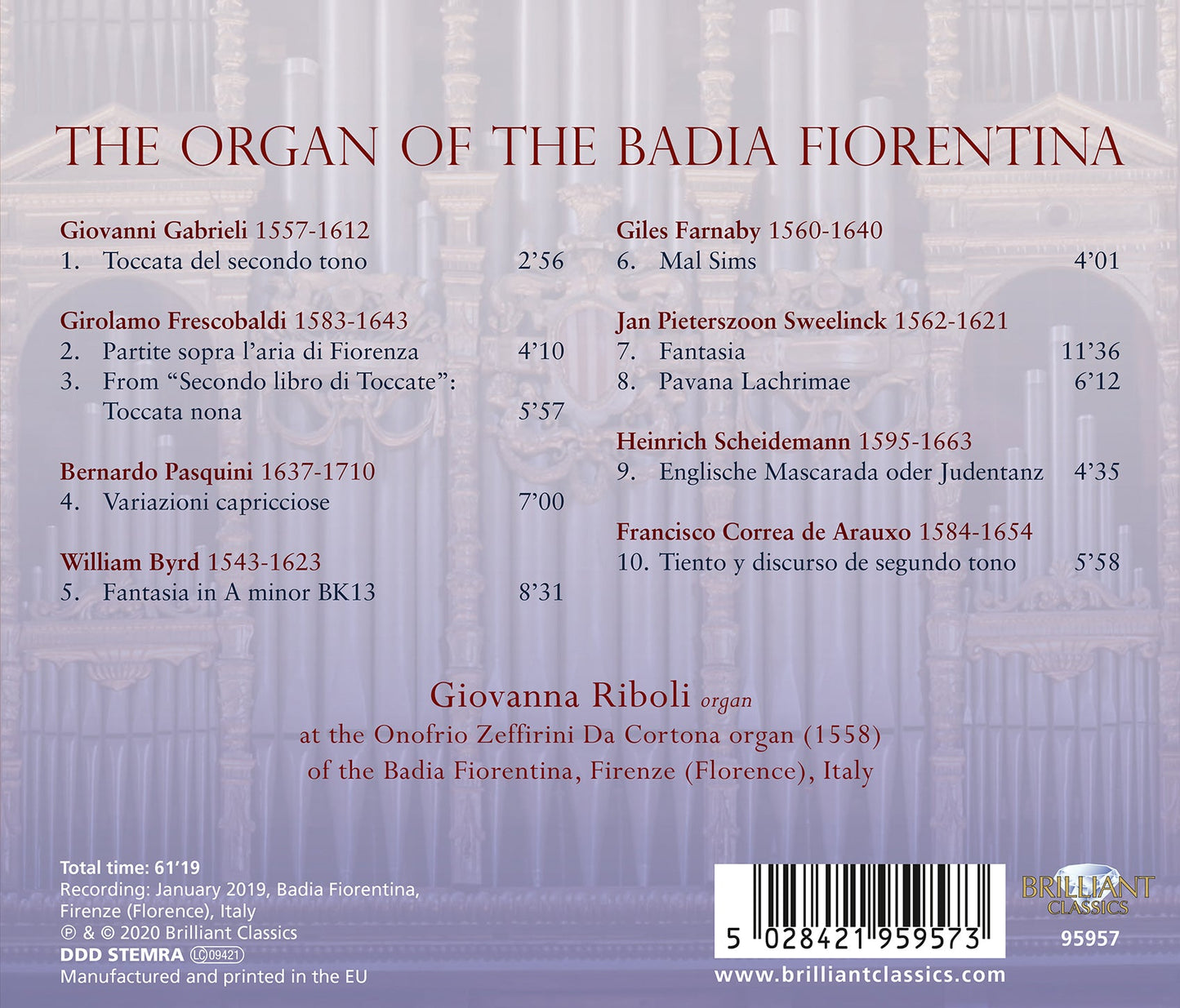 The Organ of the Badia Fiorentina