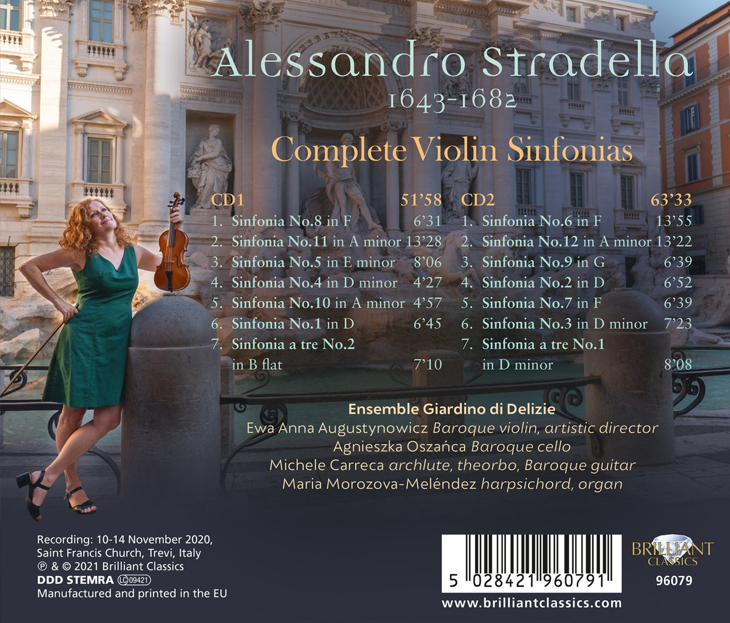 Stradella: Complete Violin Sinfonias