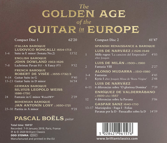 The Golden Age Of The Guitar In Europe