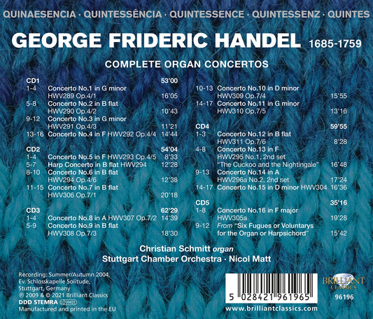 Complete Organ Concertos