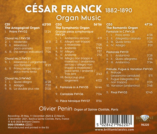 Franck: Organ Music