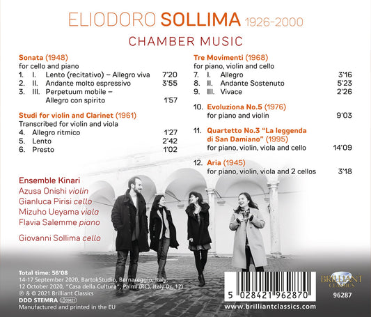 Sollima: Chamber Music