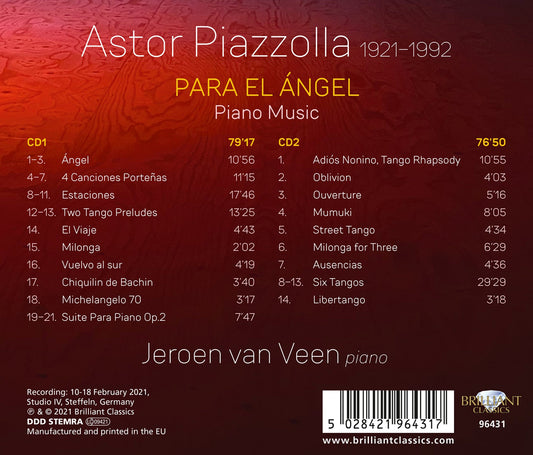 Piazzolla: Para El Ángel