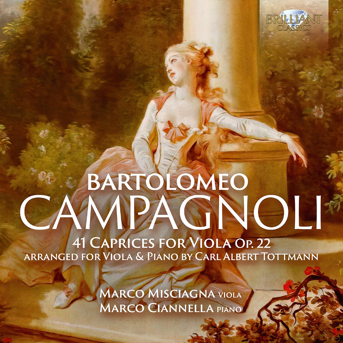 Campagnoli: 41 Caprices For Viola, Op.22, Arranged For Viola Marco Misciagna, Marco Ciannella