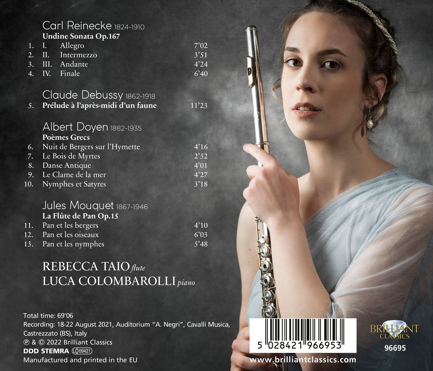 Reinecke, Debussy, Doyen & Mouquet: Undine - Music For Flute