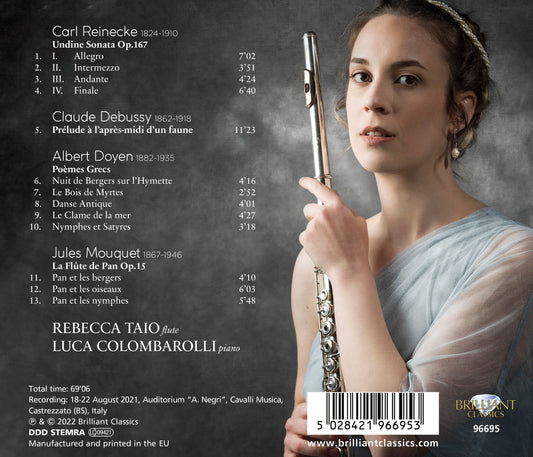 Reinecke, Debussy, Doyen & Mouquet: Undine - Music For Flute
