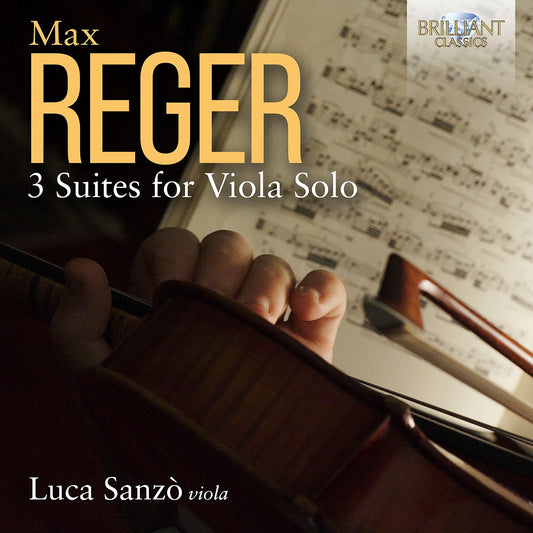 Reger: 3 Suites For Viola Solo
