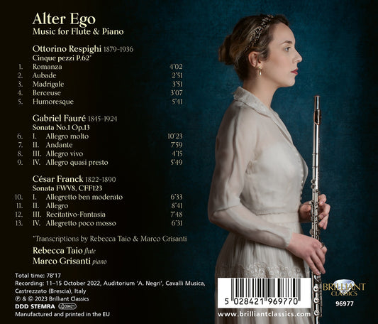 Alter Ego - Music for Flute & Piano / Rebecca Taio; Marco Grisanti