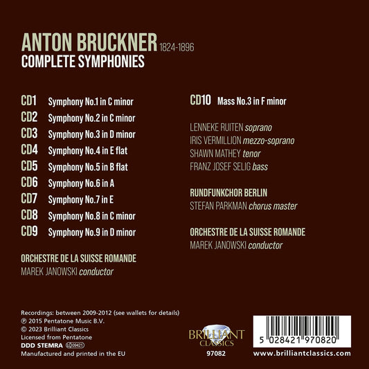 Bruckner: Complete Symphonies