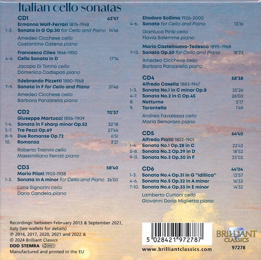 Italian Cello Sonatas