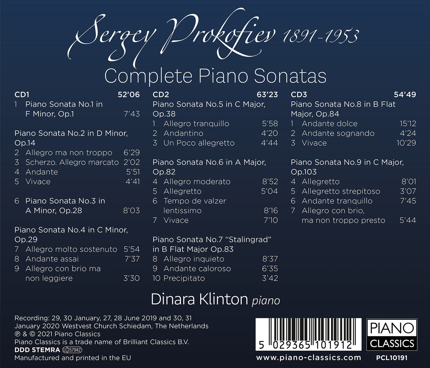 Prokofiev: Complete Piano Sonatas