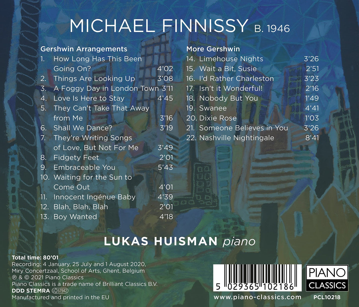 Finnissy: Gershwin Arrangements - More Gershwin