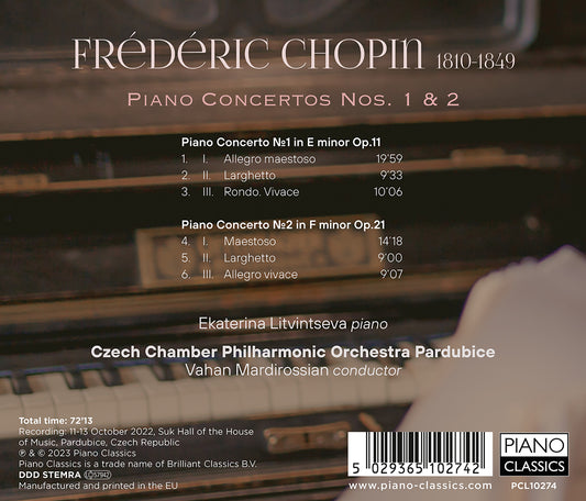 Chopin: Piano Concertos Nos. 1 & 2
