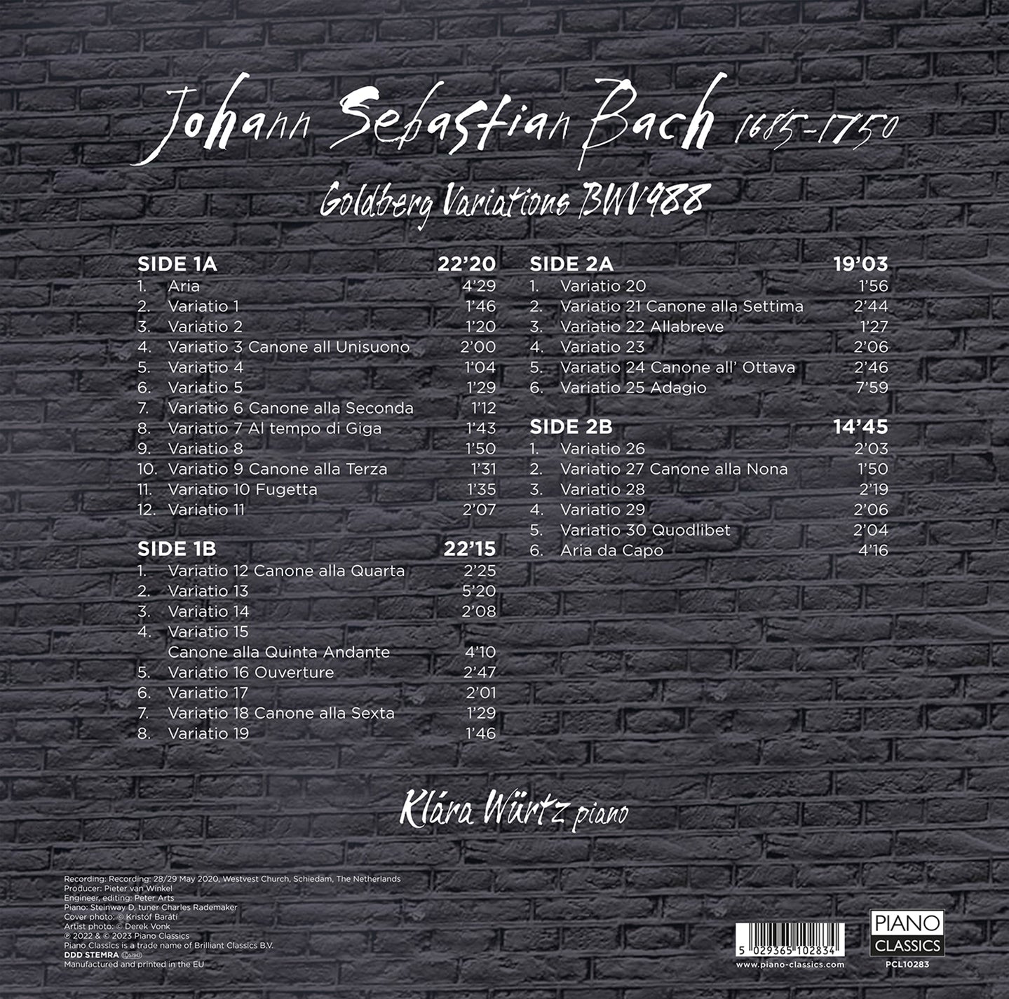J.S. Bach: Goldberg Variations