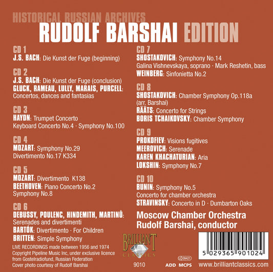 RUDOLF BARSHAI EDITION