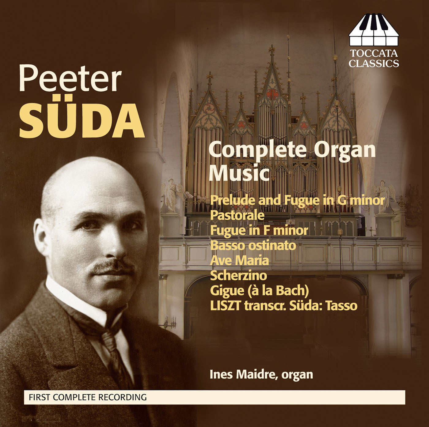 Peeter Süda: Complete Organ Music