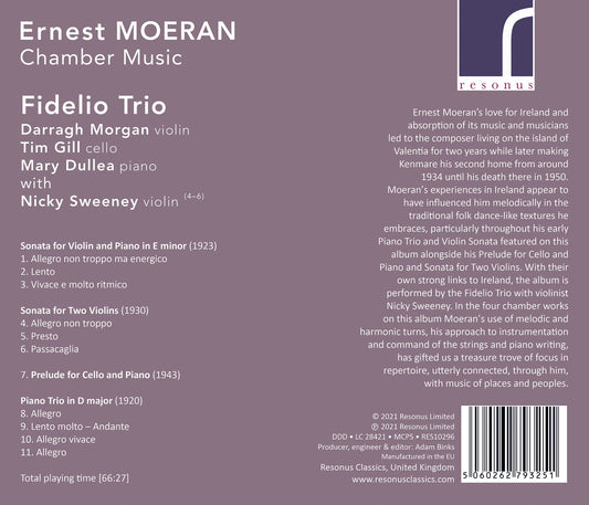 Moeran: Chamber Music