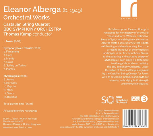 Alberga: Orchestral Works