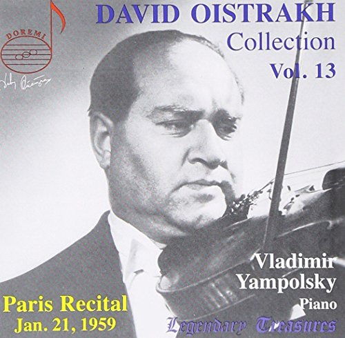 Oistrakh Collection, Vol. 13: Paris Recital, 1959 (Live)